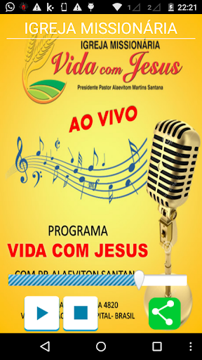 Web Rádio Miss. Vida Com Jesus