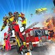 Truck Robot Fire Fighter Real War Simulator