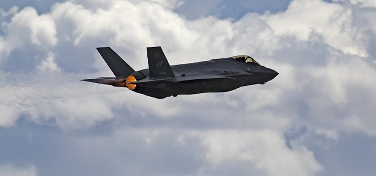 A F-35 stealth fighter jet. Picture: 123RF/KEVIN GRIFFIN