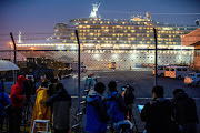 Cruise ship Diamond Princess, where dozens of passengers were tested positive for coronavirus, at Daikoku Pier Cruise Terminal in Yokohama, south of Tokyo, Japan, February 16, 2020. File photo 
