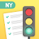 Permit Test New York NY DMV Driver License test Ed icon