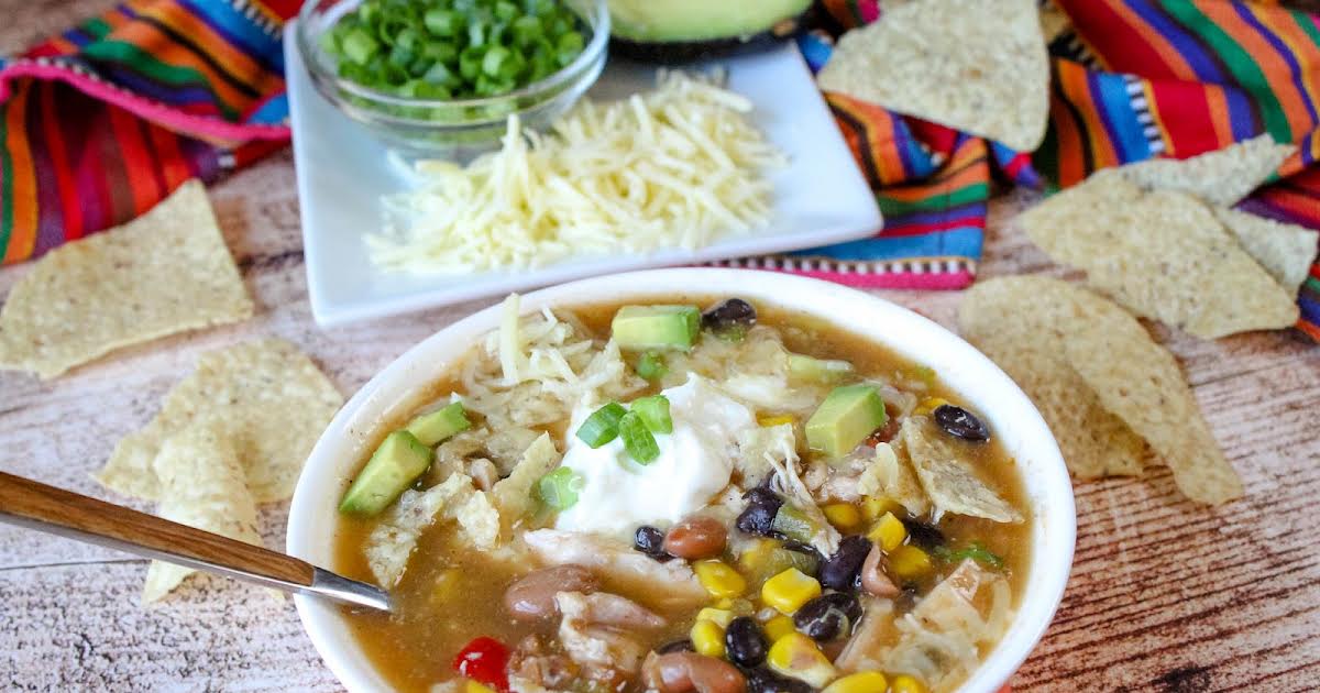 Yummy Chicken Tortilla Soup | Just A Pinch Recipes