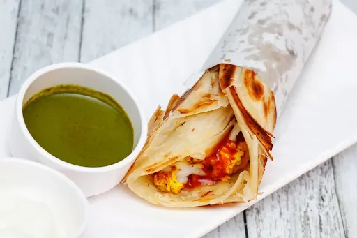 Paneer Bhurji Roll