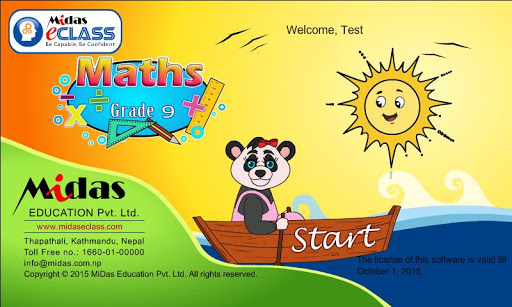 MiDas eCLASS Maths 9 Demo