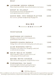 The Sahib Room & Kipling Bar menu 3