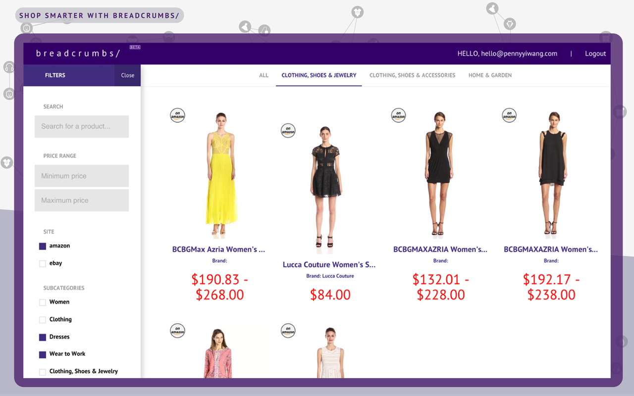 Breadcrumbs/ for online shopping Preview image 6