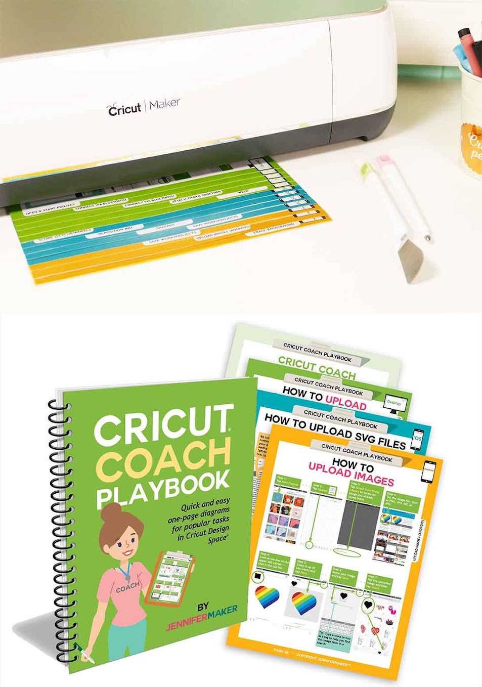 Giveaway! Cricut Coach Playbook: Quick and Easy One-Page Diagrams