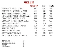 Cake 24x7 menu 1