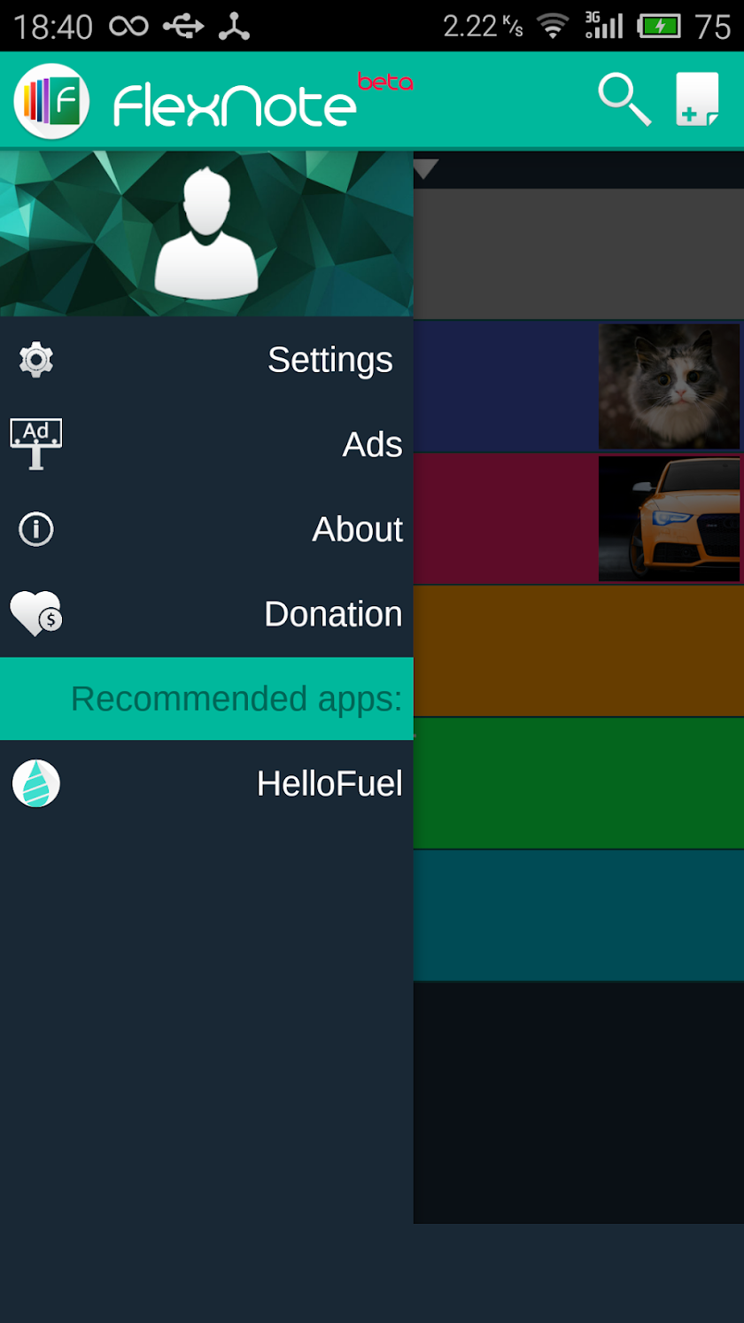 FlexNote - Your Notes Notepad! Screen 2