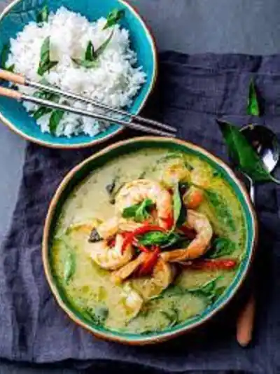 Prawns Thai Curry Bowl