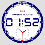 Cover Image of Herunterladen Analog and Digital Clock Live Wallpaper-7 2.0 APK