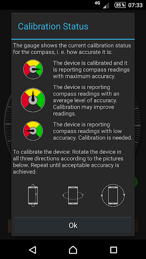 Screenshot Compass