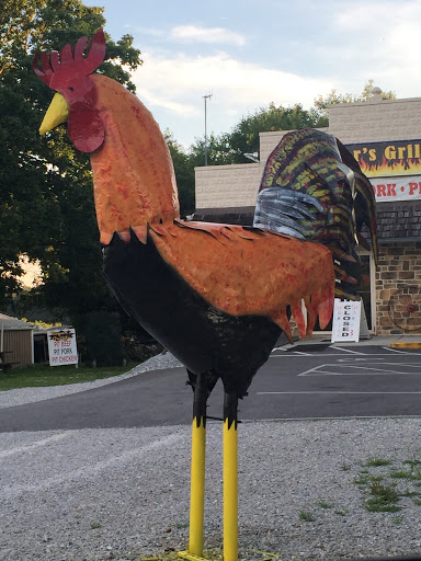 Giant Rooster Statue 