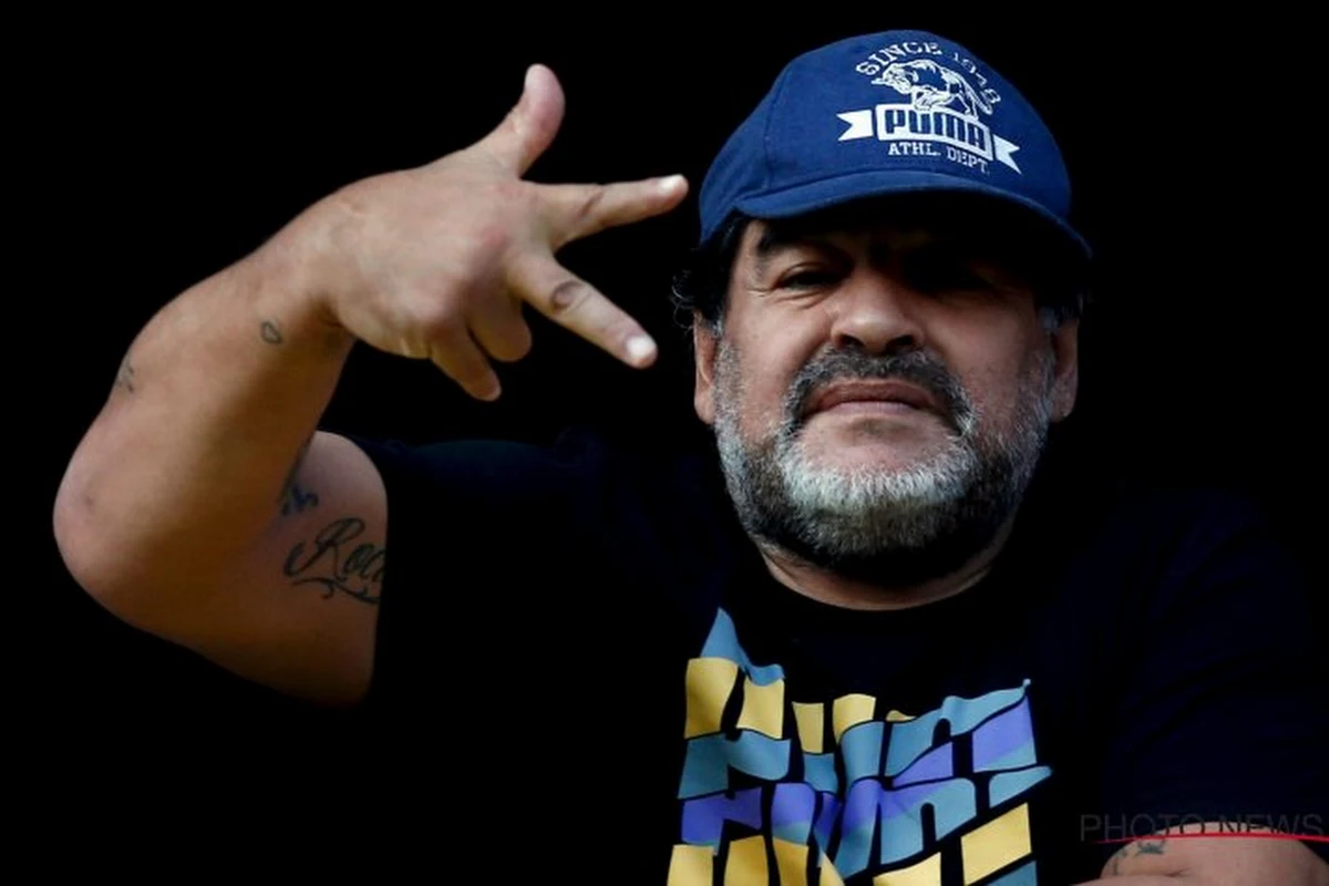 Diego Maradona test negatief op het coronavirus