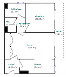 appartement à Rueil-Malmaison (92)