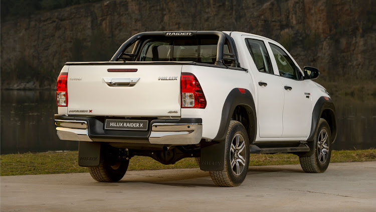 The Toyota Hilux Raider X's spring-loaded Tailgate Assist function makes light work of opening and closing the tailgate.