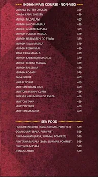 Subu's Poona Excellence Multicuisine Resto Bar menu 3