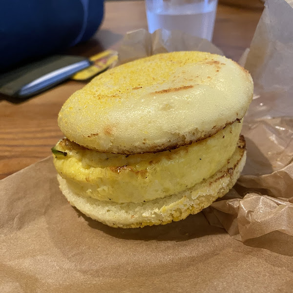 Gluten-Free Breakfast Sandwiches at Avid Coffee