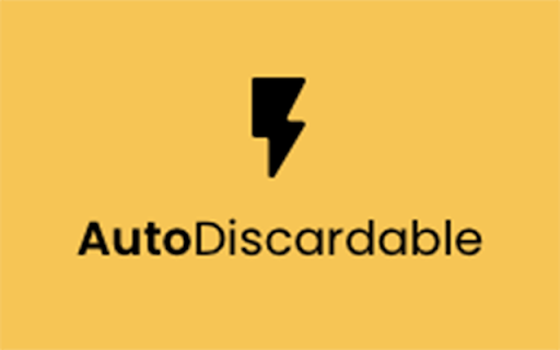 SmartContact disabled 'Auto Discardable' tab