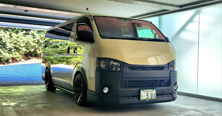 ハイエースバンの日本ツラ百選・LENSO RTC・ハミタイ好き・お久エース・アユキチスタイルに関するカスタム事例の投稿画像1枚目