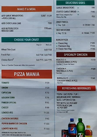 Domino's Pizza menu 2