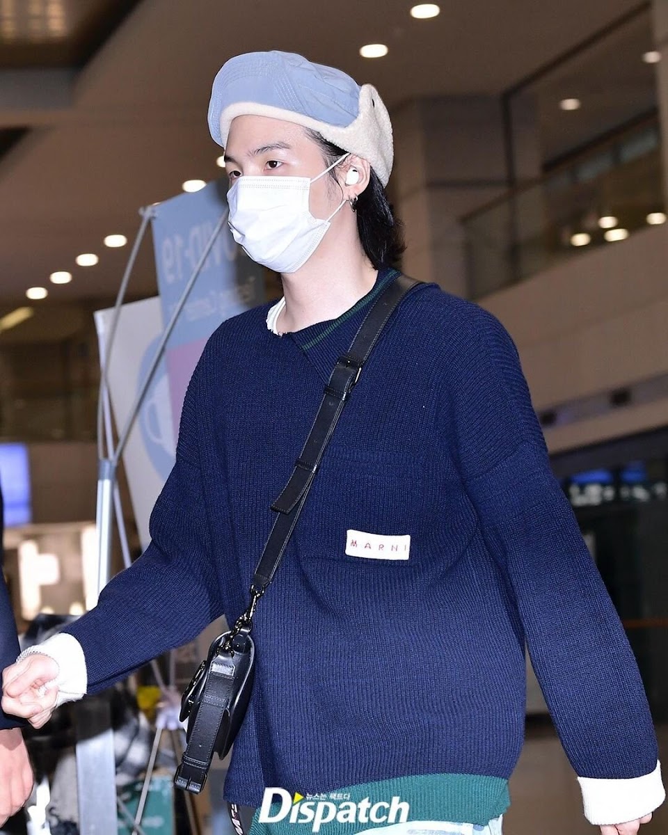 10+ Times BTS's Suga Turned The Airport Into His Personal Runway - Koreaboo