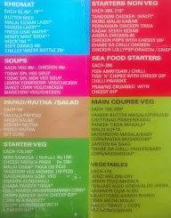 Dhabba On Wheels menu 2