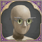 Silver Dragon-Eyed Spectacles