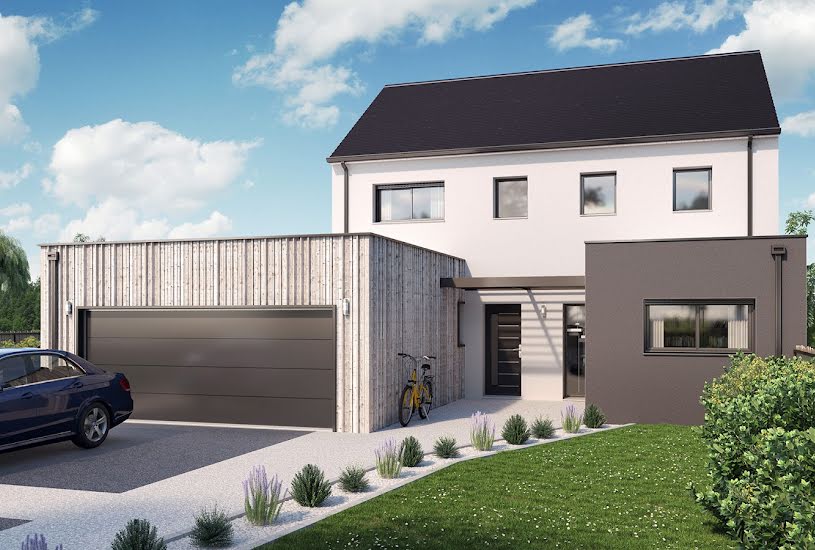  Vente Terrain + Maison - Terrain : 307m² - Maison : 162m² à Montauban-de-Bretagne (35360) 