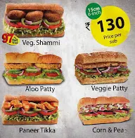 Subway menu 2