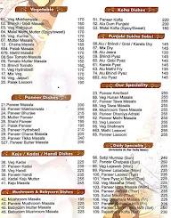 Jai Shri Nanumal Bhojraj menu 5