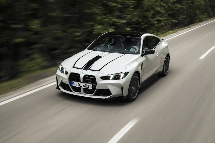 For 2024 the BMW M4 range gets changes including a power boost for Competition models. Picture: SUPPLIED