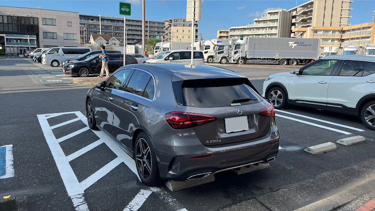 てらもりさんが投稿したW177・代車でドライブ・車検・A200d・Aクラスに関するカスタム事例の投稿画像2枚目