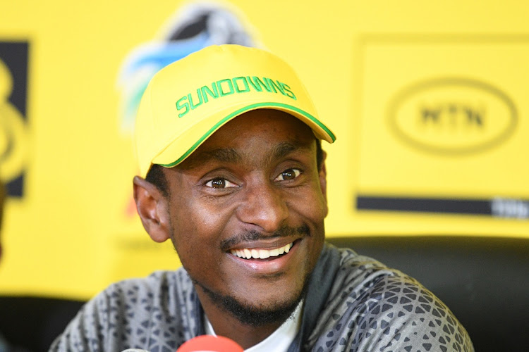 Mamelodi Sundowns coach Rulani Mokwena during their MTN8 final media day at Chloorkop in Midrand on Wednesday.