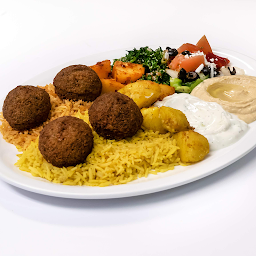 Falafel Vegetarian Plate