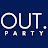 OUT. Party icon