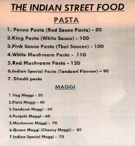 The Indian Street Food menu 1