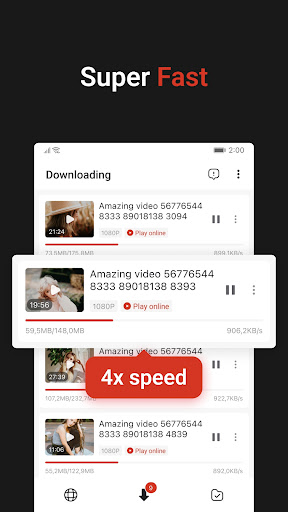 Screenshot W Video Downloader & Player