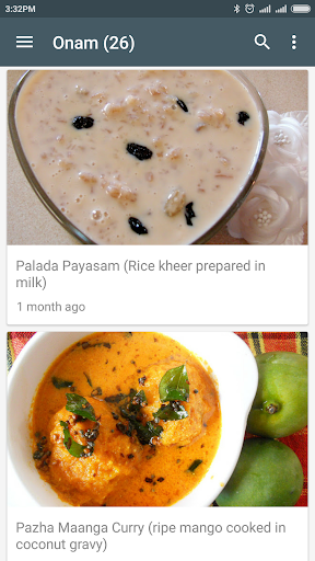 Onam Sadya Recipes