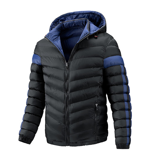 Title 3, Mens Cotton Hoodie with Removable Double-Sided...