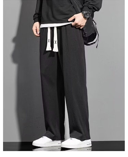 Title 5, Mens Summer Thin Loose Straight Casual Trouser...