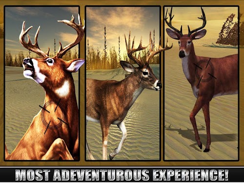 Android application 3D Deer Hunting Season 2016 screenshort