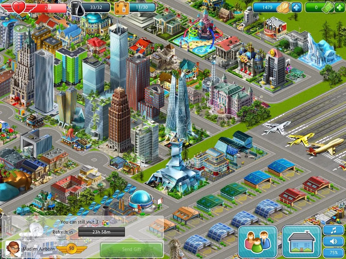   Airport City: Airline Tycoon: captura de pantalla 