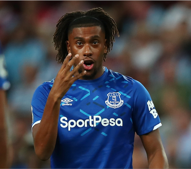 Everton's Alex Iwobi