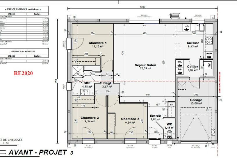  Vente Terrain + Maison - Terrain : 971m² - Maison : 80m² à Saint-Angeau (16230) 