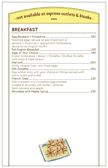 Theobroma menu 