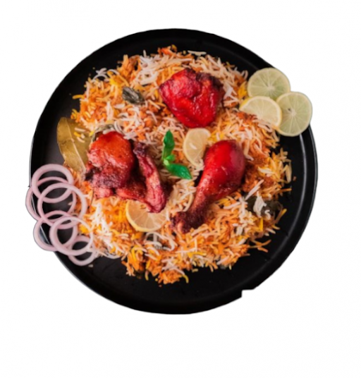 Chicken Kabab Dum Biryani (Serve 1)