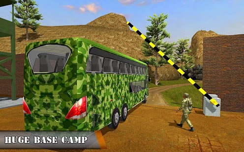 Army Bus Driving 2017 - Military Coach Transporter (Mod)