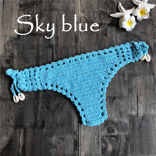 Title 4, Vintage beach hand crochet panties. Experience ...
