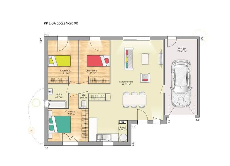 Vente maison neuve 5 pièces 90 m² à Witry-lès-Reims (51420), 287 000 €